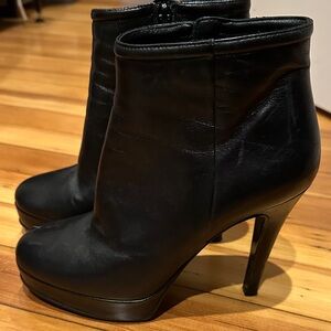 Barneys New York CO-OP Black Heeled Boots